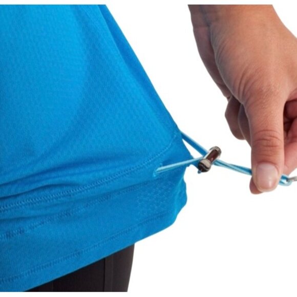 Lululemon Womens Run Tame Me Tank Beach Blanket Blue Aqua Size 6 - Picture 3 of 10